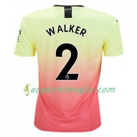 Divisa di Calcio Manchester City Walker 2 Terza 2019/2020 